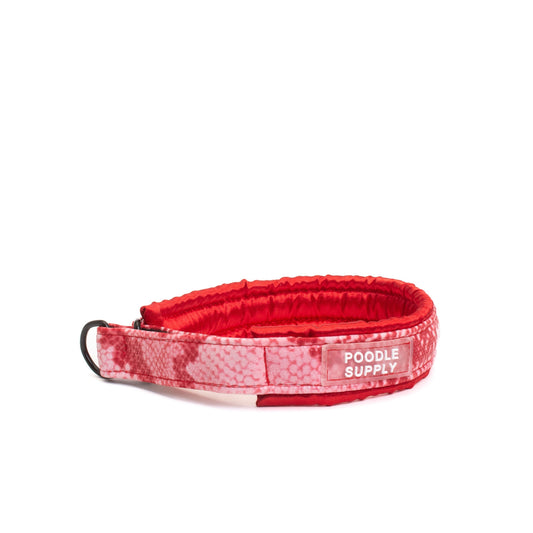 Fluffy Collar Red Snake