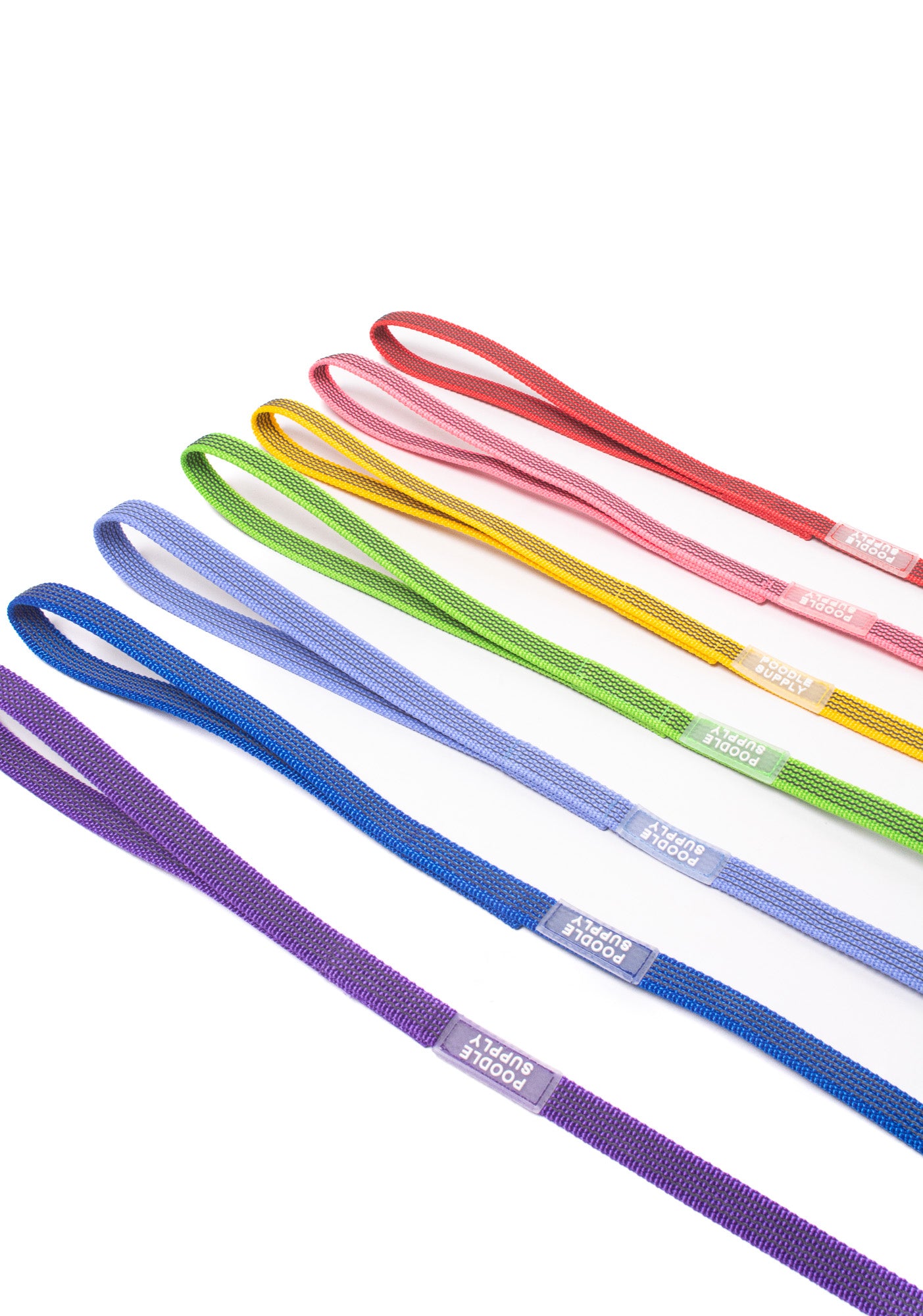 Poodle Supply Rubber Leash Purple