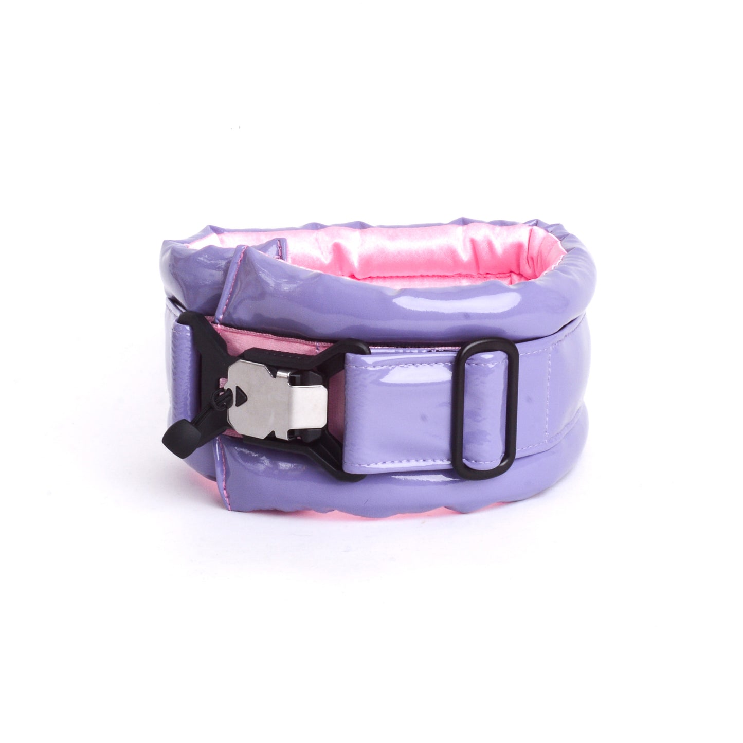 Standard Fluffy Magnetic Collar Eco Leather Barbie
