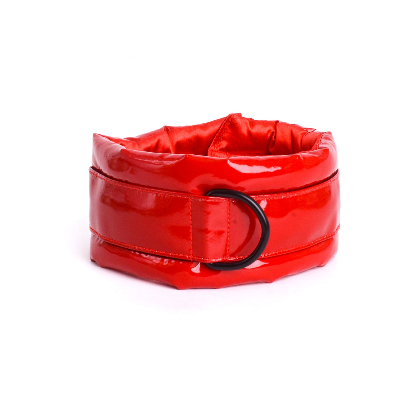 Standard Fluffy Magnetic Collar Eco Leather Devil