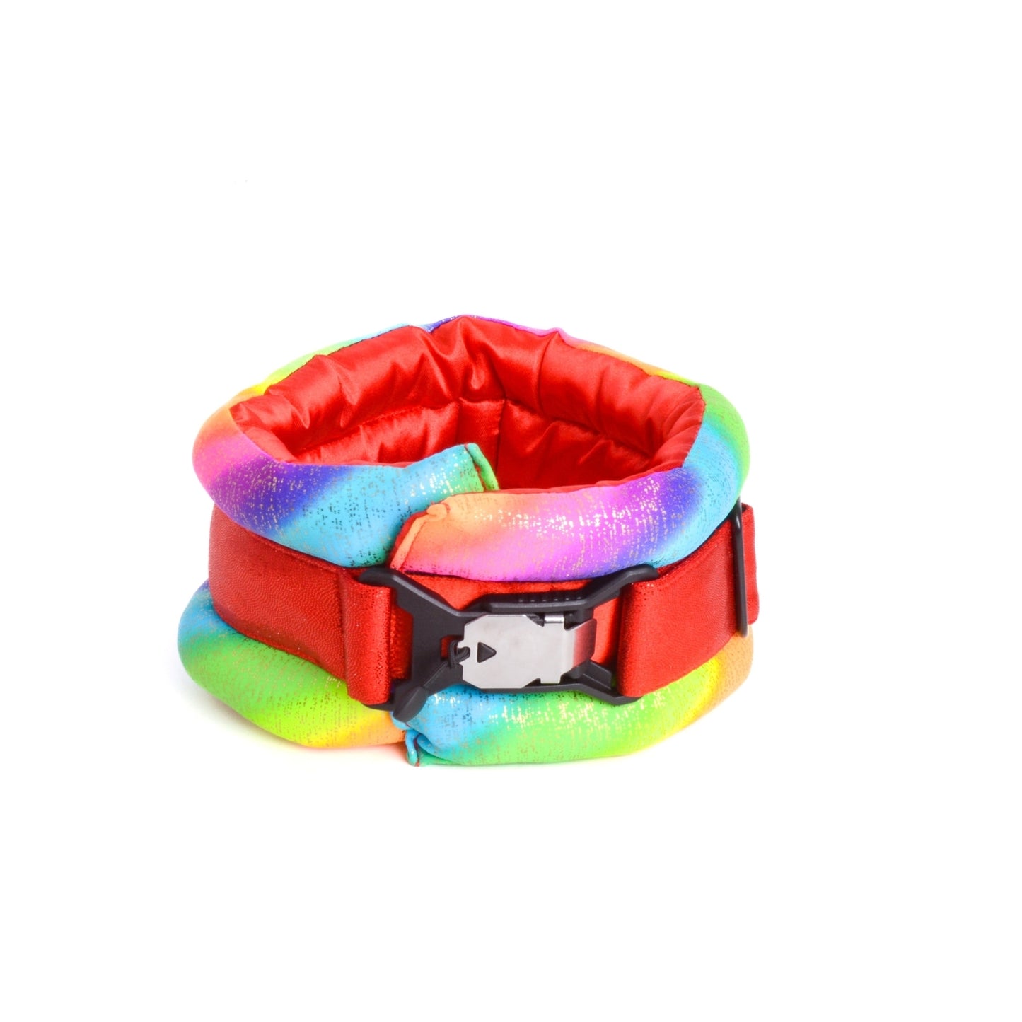 Toy / Miniature / Medium Fluffy Magnetic Collar Candy Rainbow