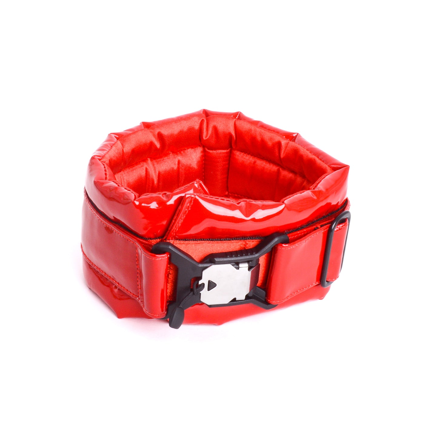 Standard Fluffy Magnetic Collar Eco Leather Devil