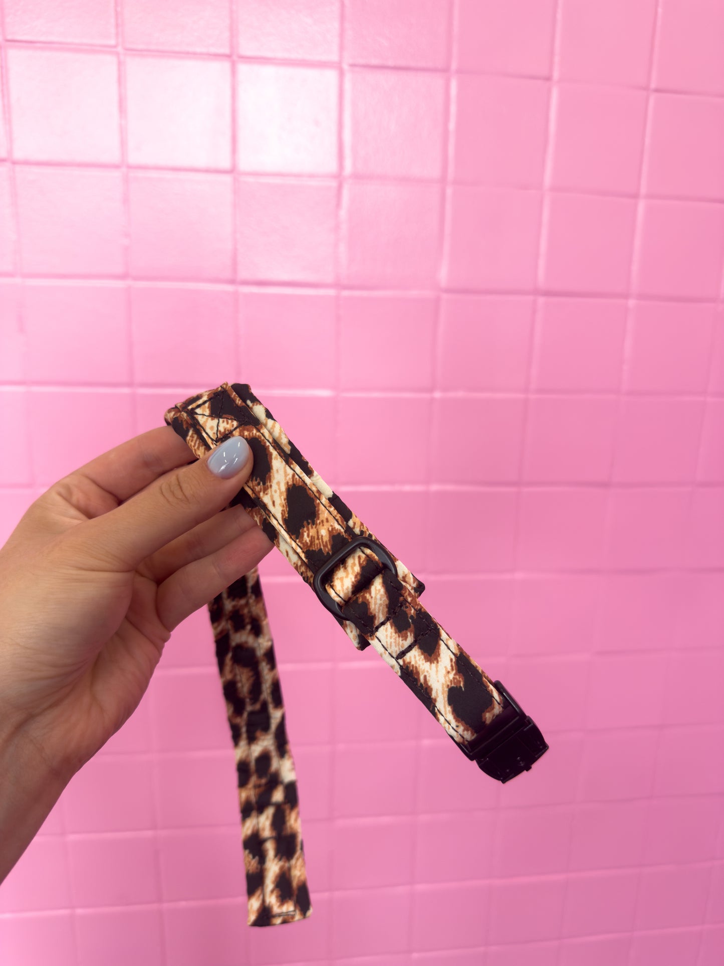 Fluffy Buckle Collar Leopard Supply