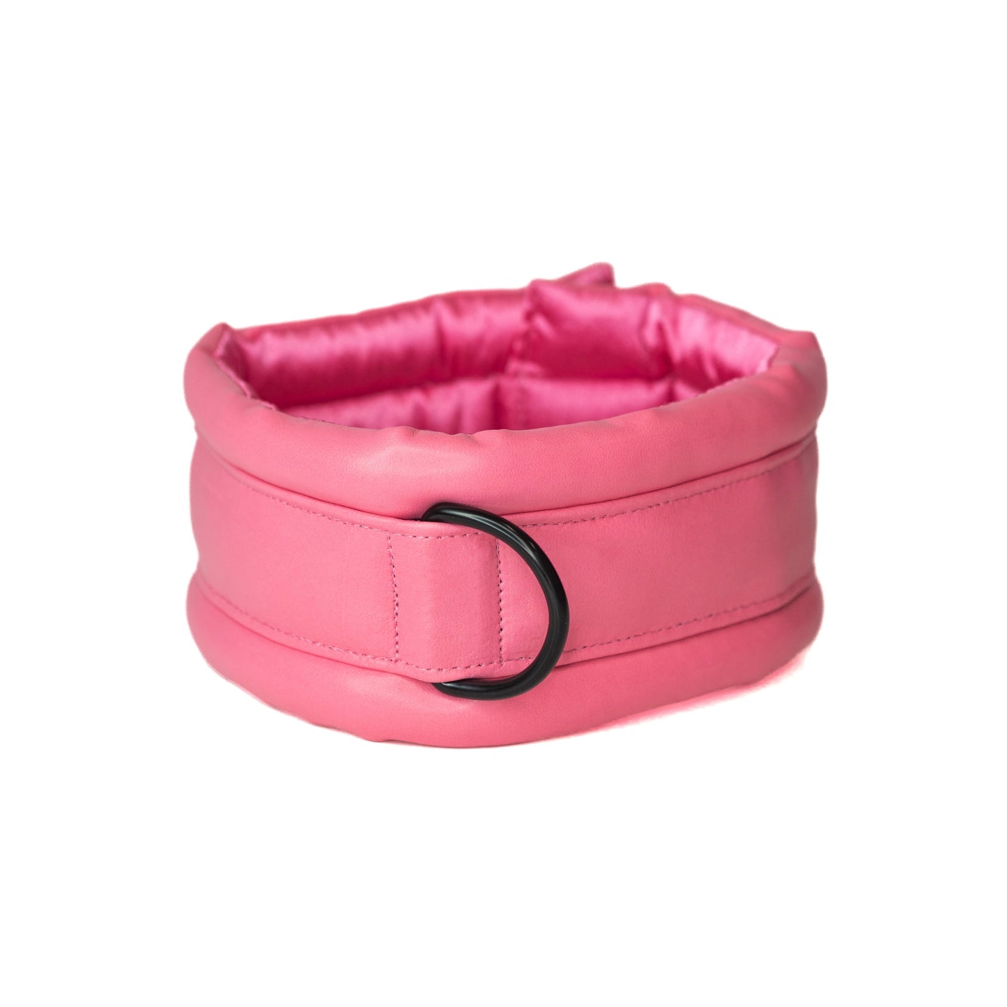 Standard Fluffy Magnetic Collar Eco Leather Stacie