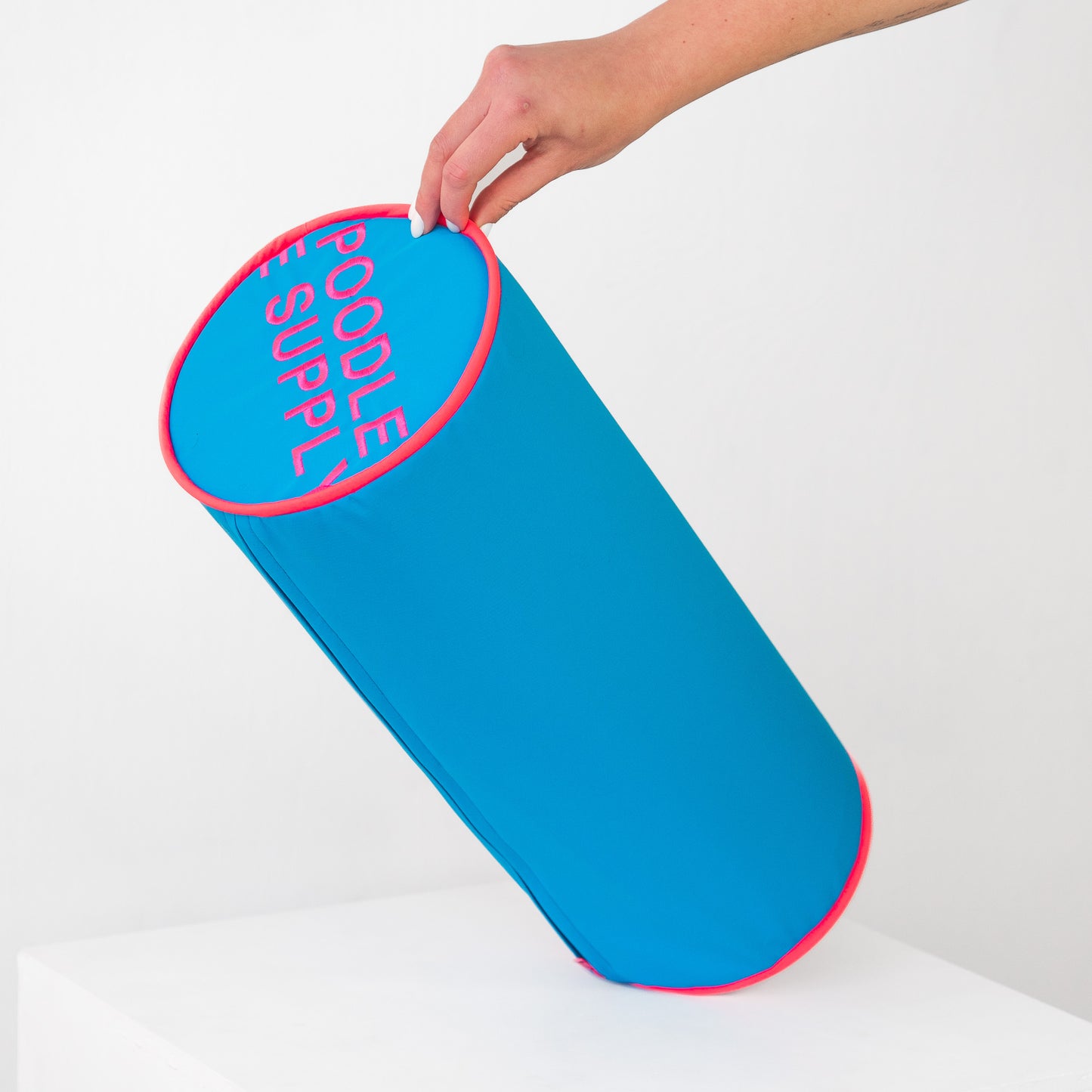 NEW SIZE Poodle Supply Top Knot Pillow - Cookie Monster - Medium/ Large