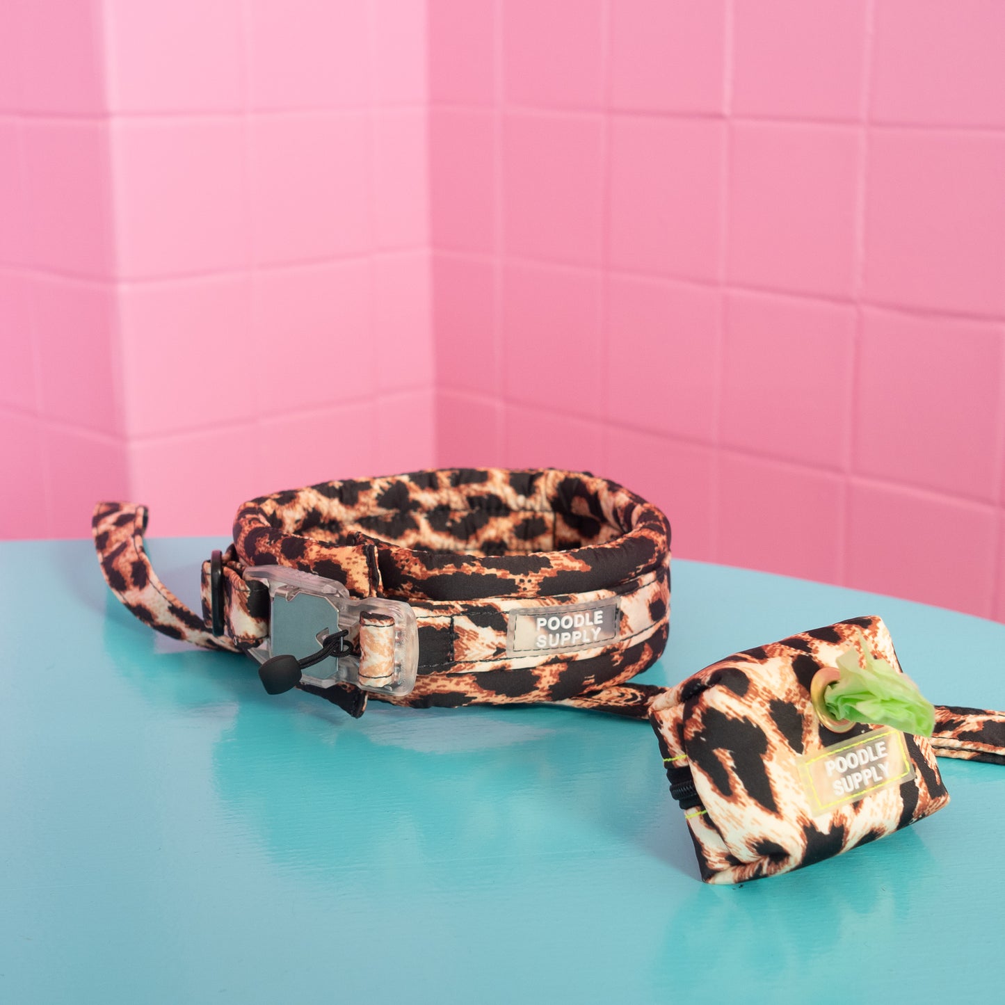 Fluffy Magnetic Leopard Supply Toy/ Miniature/ Medium