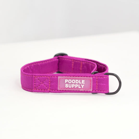 Martingale Collar Candy Satin - Dragonfruit - 2cm