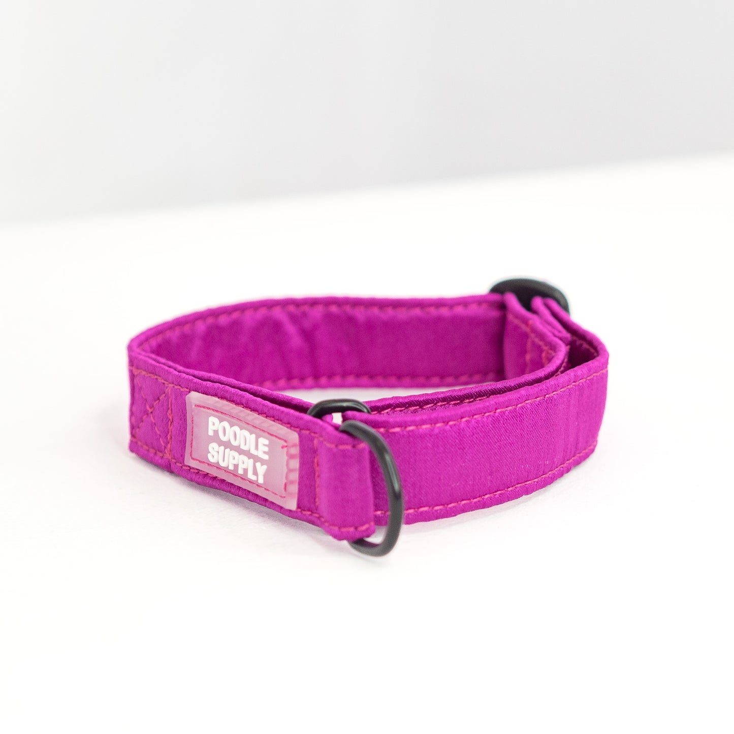 Martingale Collar Candy Satin - Dragonfruit - 2cm