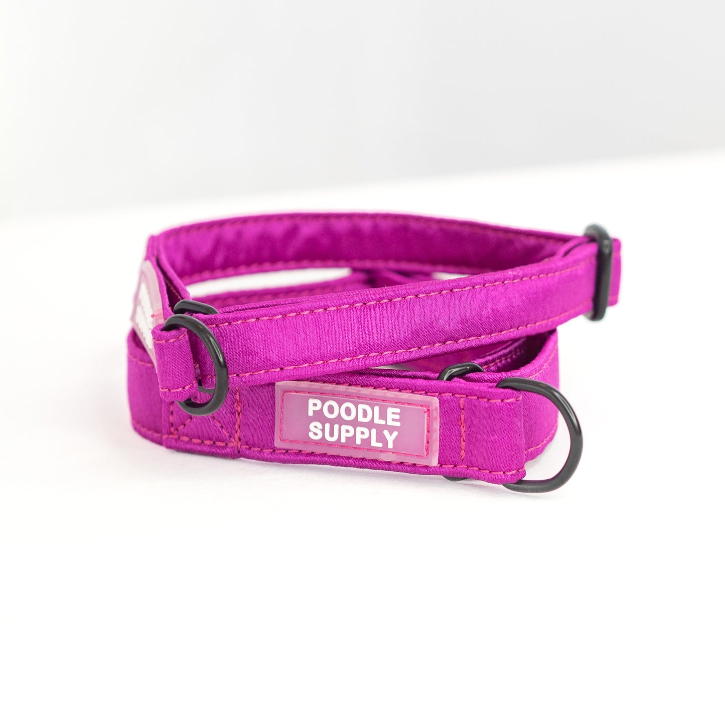 Martingale Collar Candy Satin - Dragonfruit - 2cm