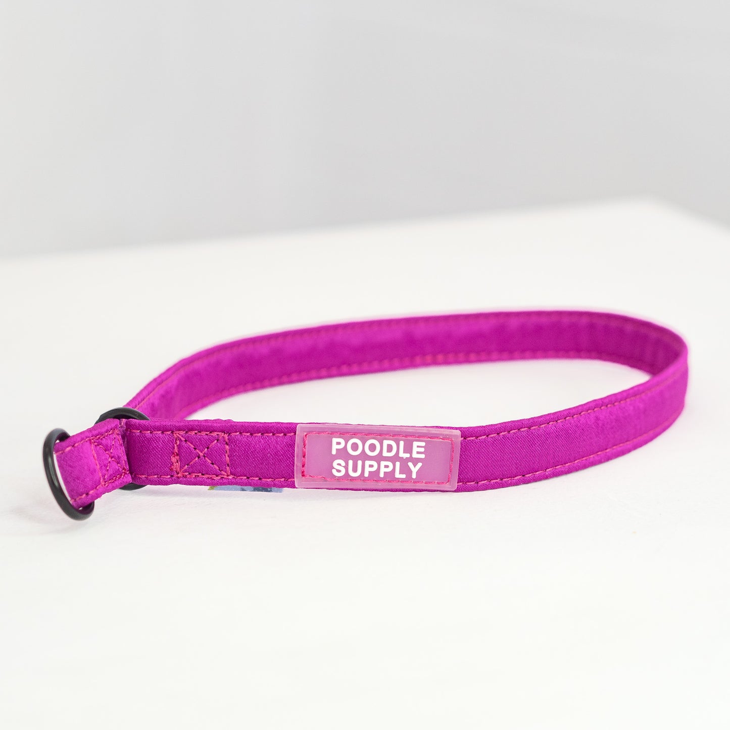 Slip Collar Candy Satin - Dragonfruit - 1,5cm