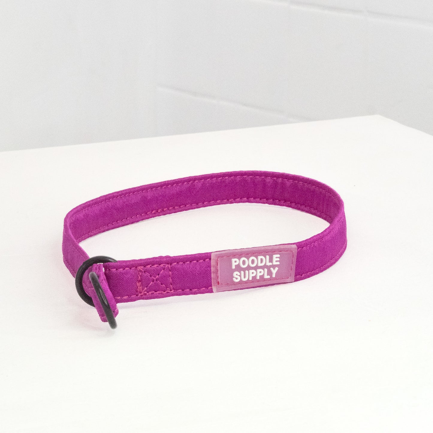 Slip Collar Candy Satin - Dragonfruit - 1,5cm