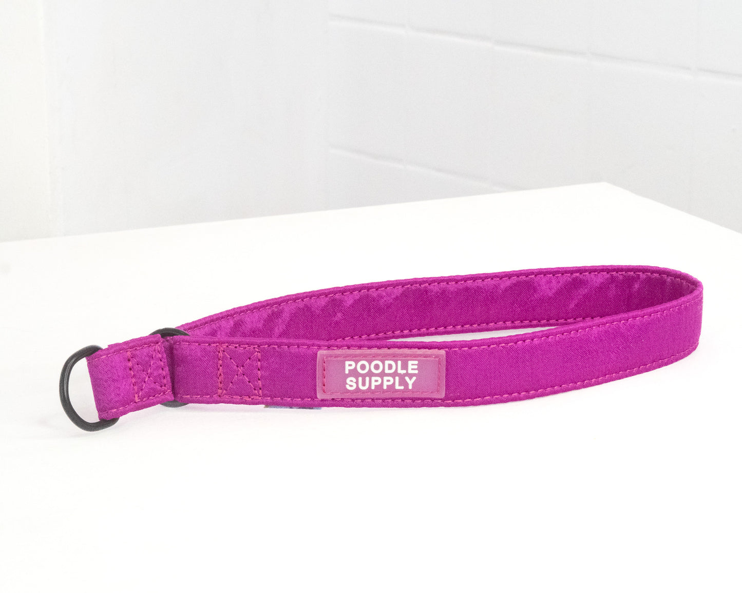 Slip Collar Candy Satin - Dragonfruit - 1,5cm