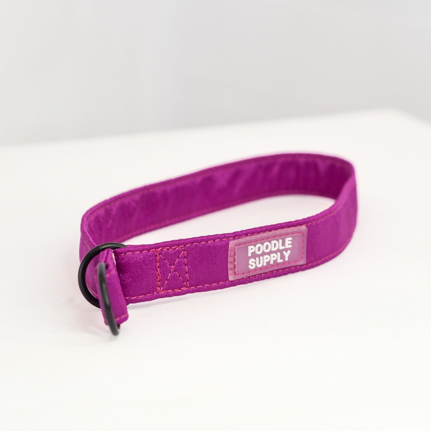 Slip Collar Candy Satin - Dragonfruit - 2cm