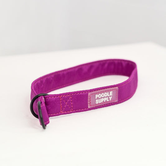 Slip Collar Candy Satin - Dragonfruit - 2cm