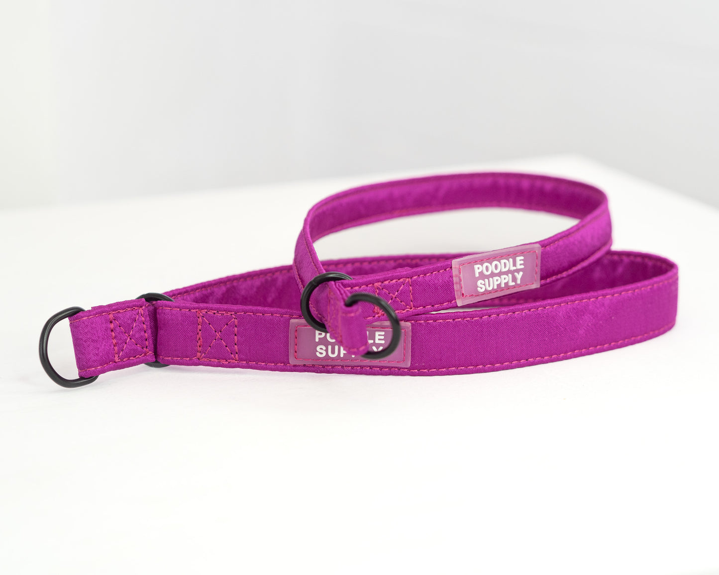 Slip Collar Candy Satin - Dragonfruit - 2cm