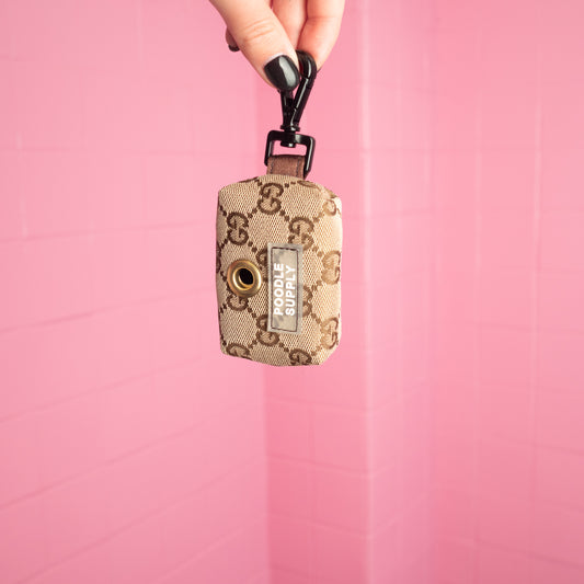 The Poop Bag - Italian Designer Beige