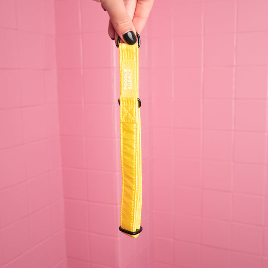 Martingale Collar Candy Satin - Lemon