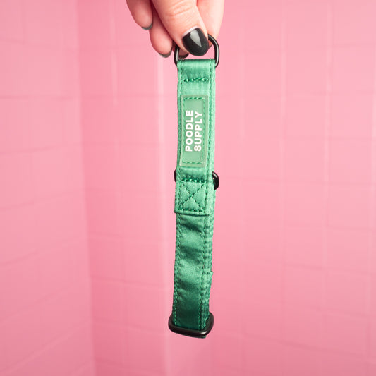 Martingale Collar Candy Satin - Matcha