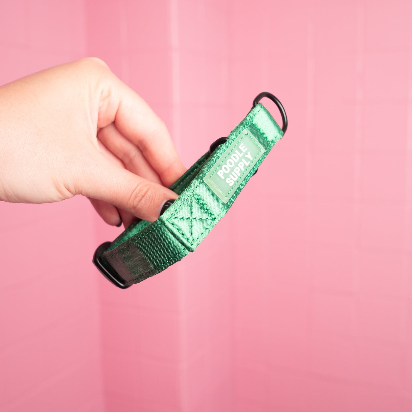 Martingale Collar Candy Satin - Matcha