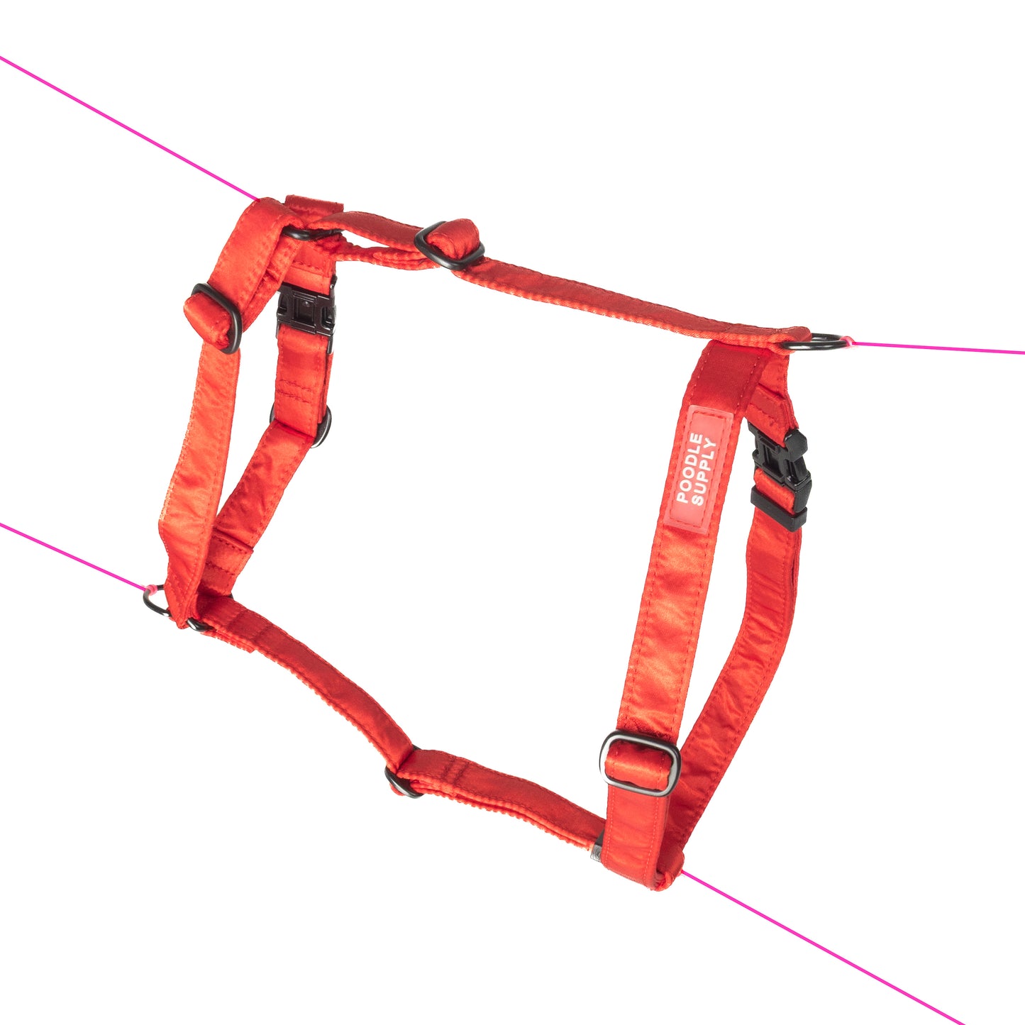 Everyday Satin Harness - Spicy Strawberry
