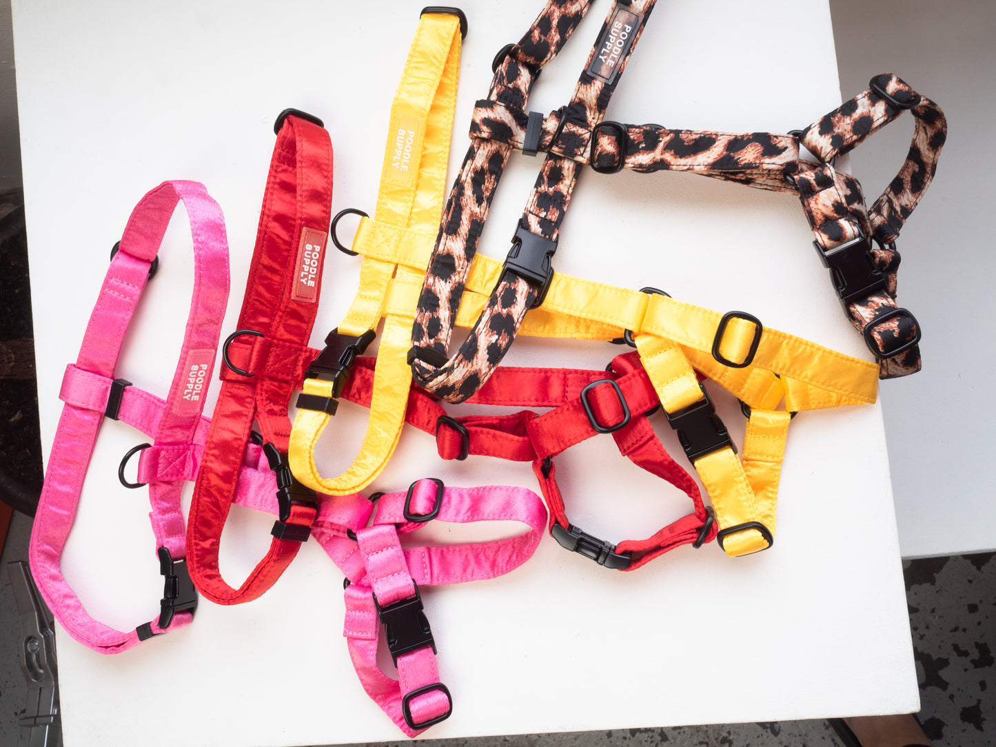 Everyday Satin Harness - Lemon