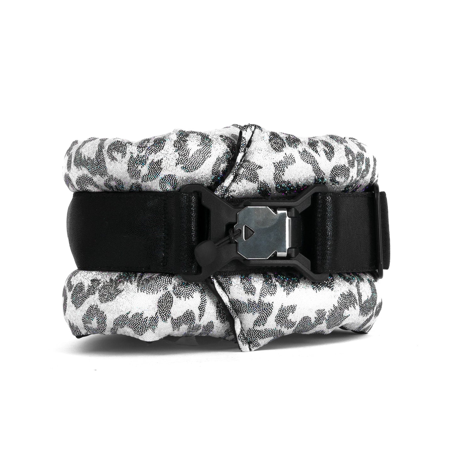 Standard Fluffy Magnetic Collar Holographic Leopard