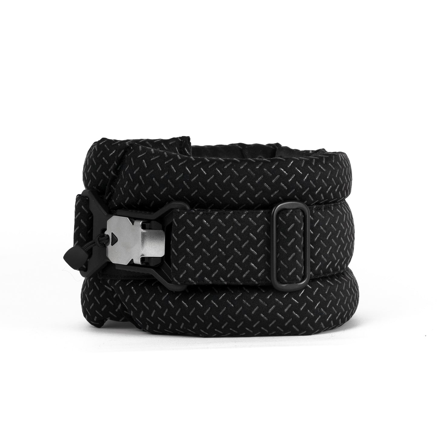 Standard Fluffy Magnetic Collar Matte Jet Black