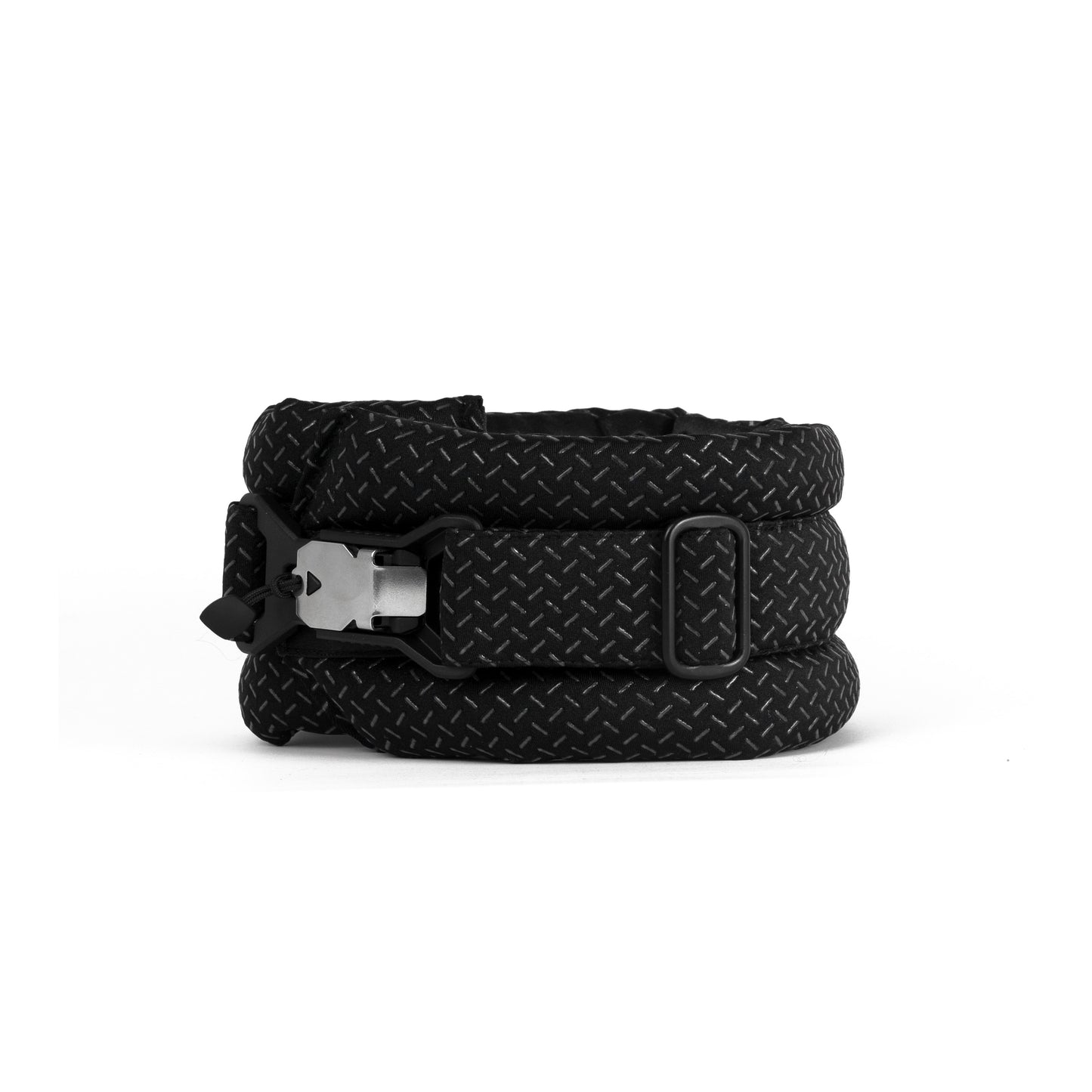 Toy / Miniature / Medium Fluffy Magnetic Collar Matte Jet Black