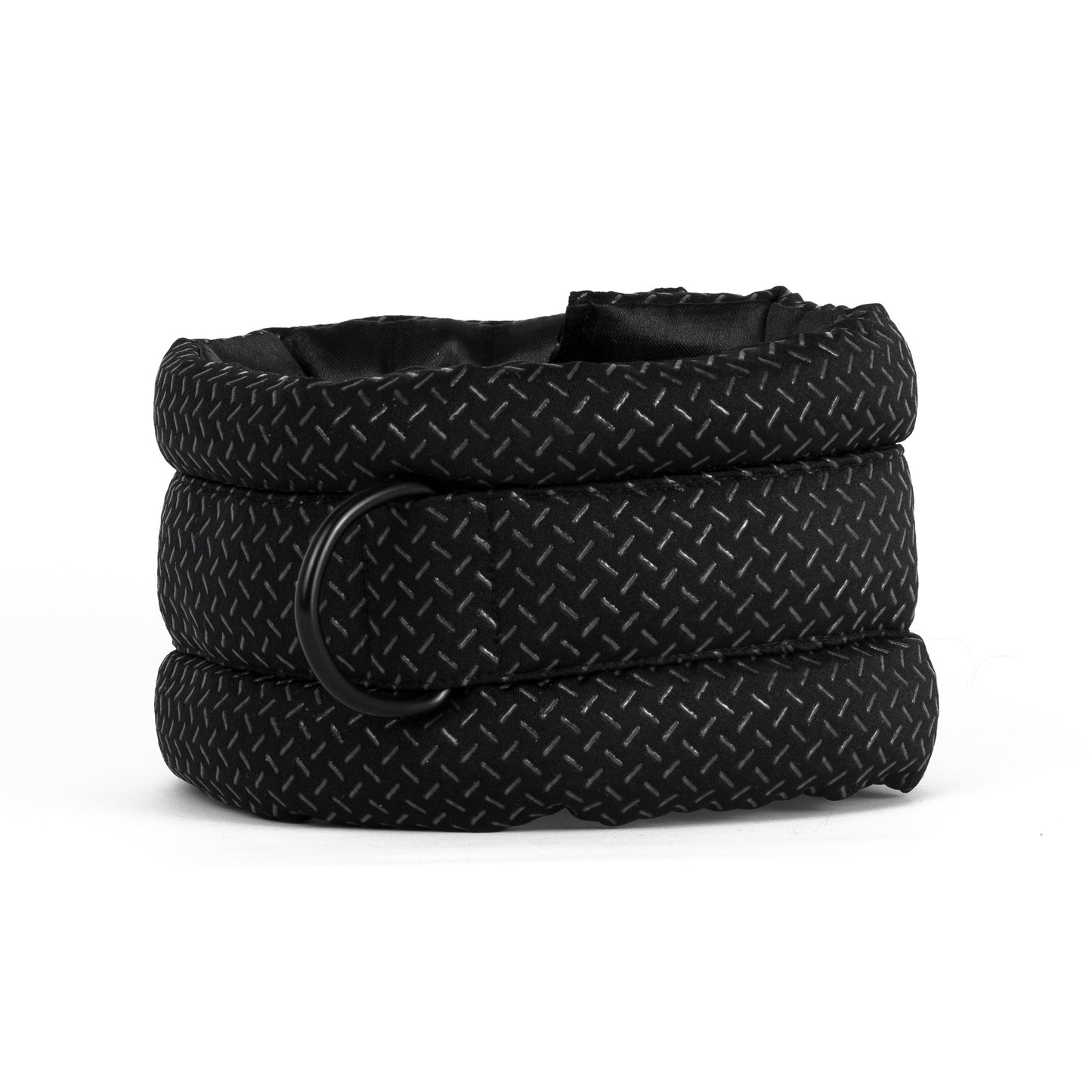 Standard Fluffy Magnetic Collar Matte Jet Black