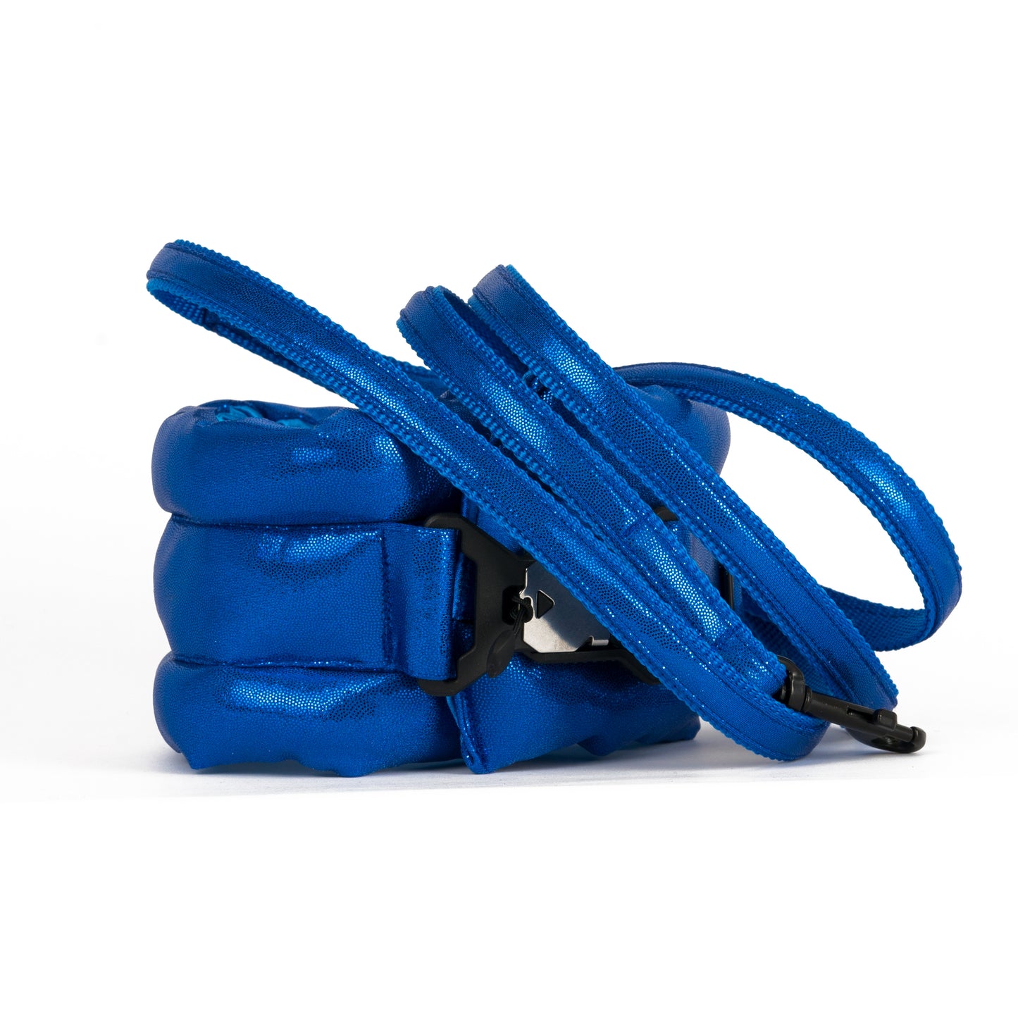 Standard Fluffy Magnetic Collar Glossy Blue Everything