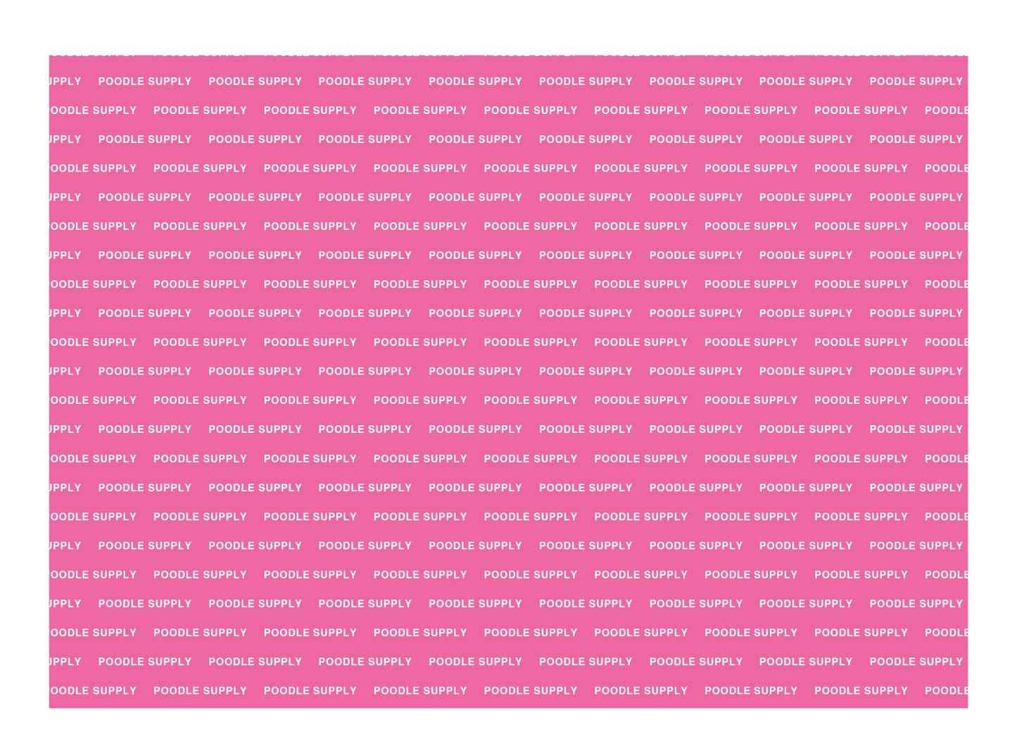 Poodle Supply Gift Card