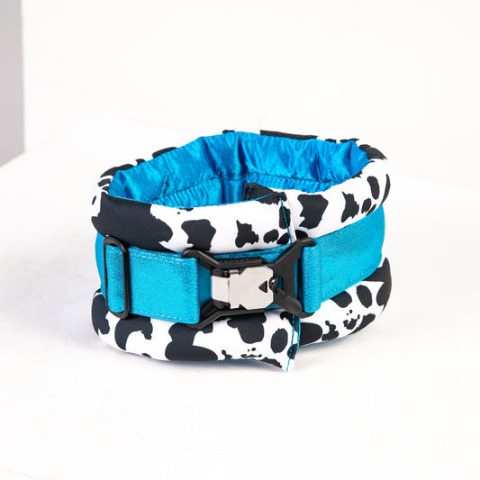 Fluffy Magnetic Cow Toy/ Miniature/ Medium Blueberry Shake