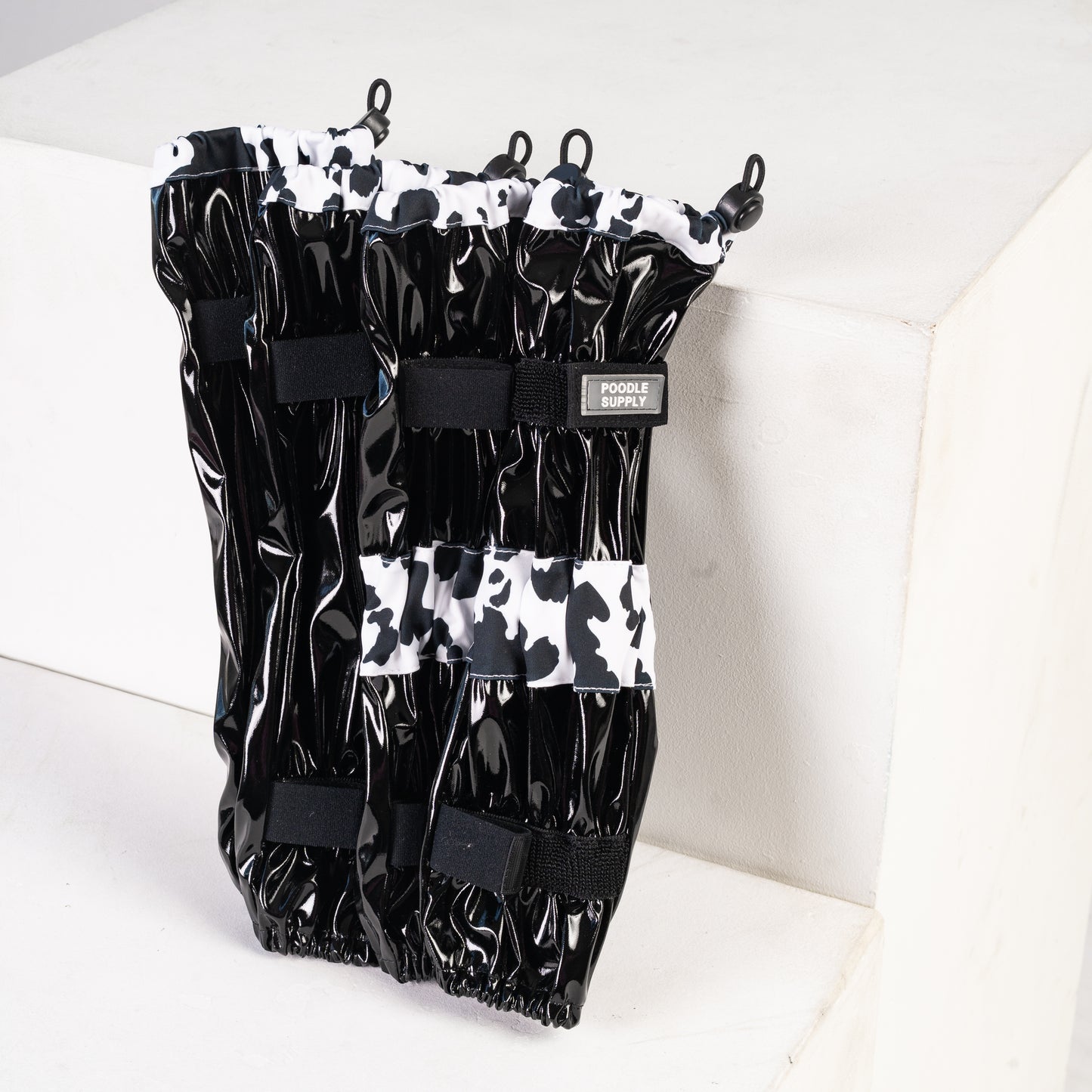 Poodle Supply Set 4 Leg Protectors Cow
