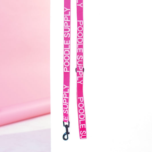 Poodle Mania Essential Leash Pink - Leash only