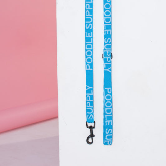 Poodle Mania Essential Leash Blue - Leash only