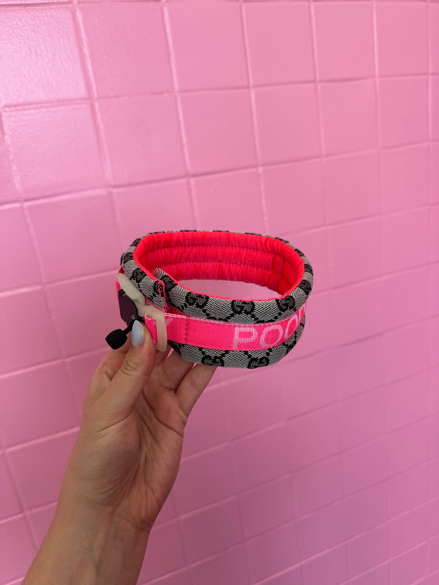 Poodle Mania Meets Italian Designer Magnetic Collar