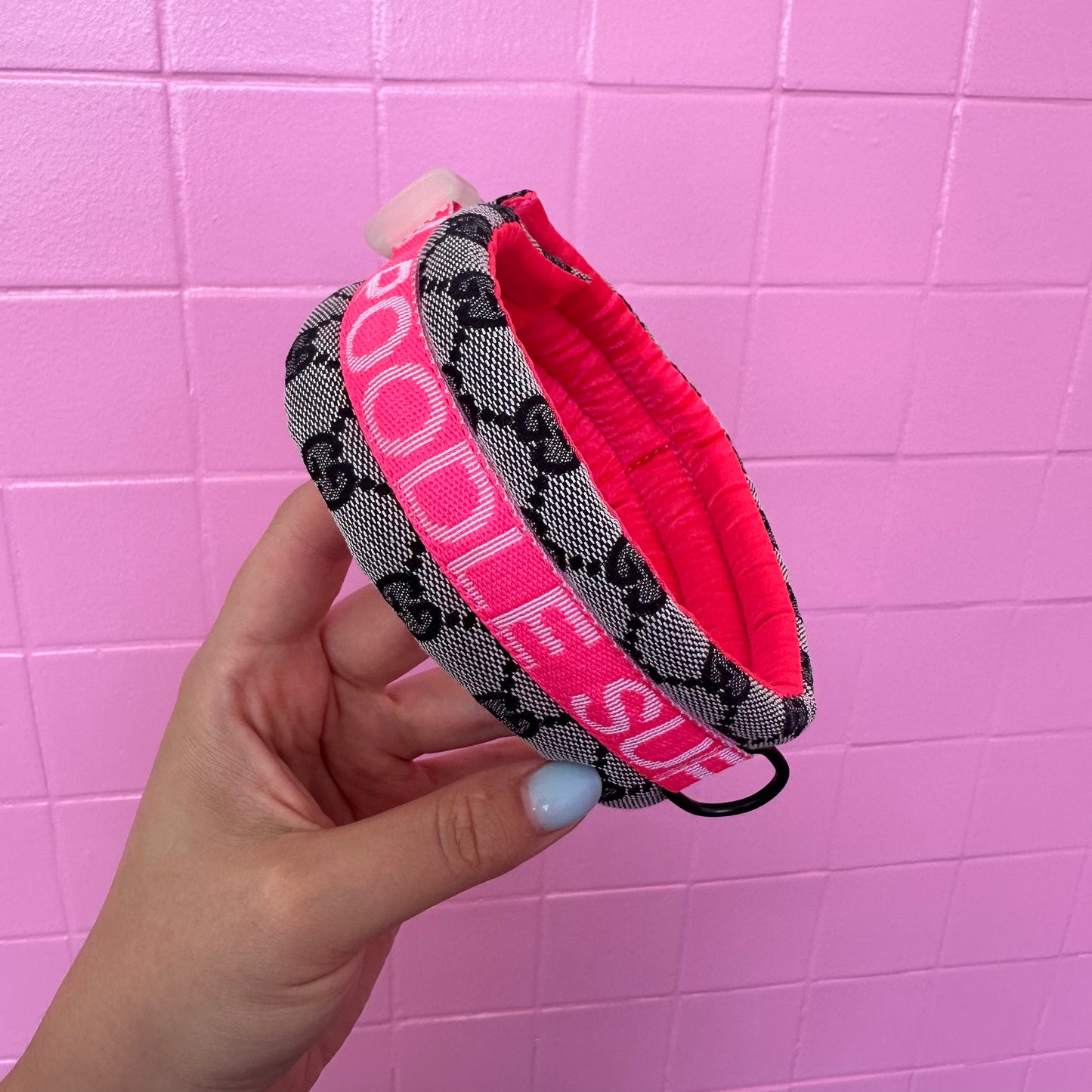 Poodle Mania Meets Italian Designer Magnetic Collar