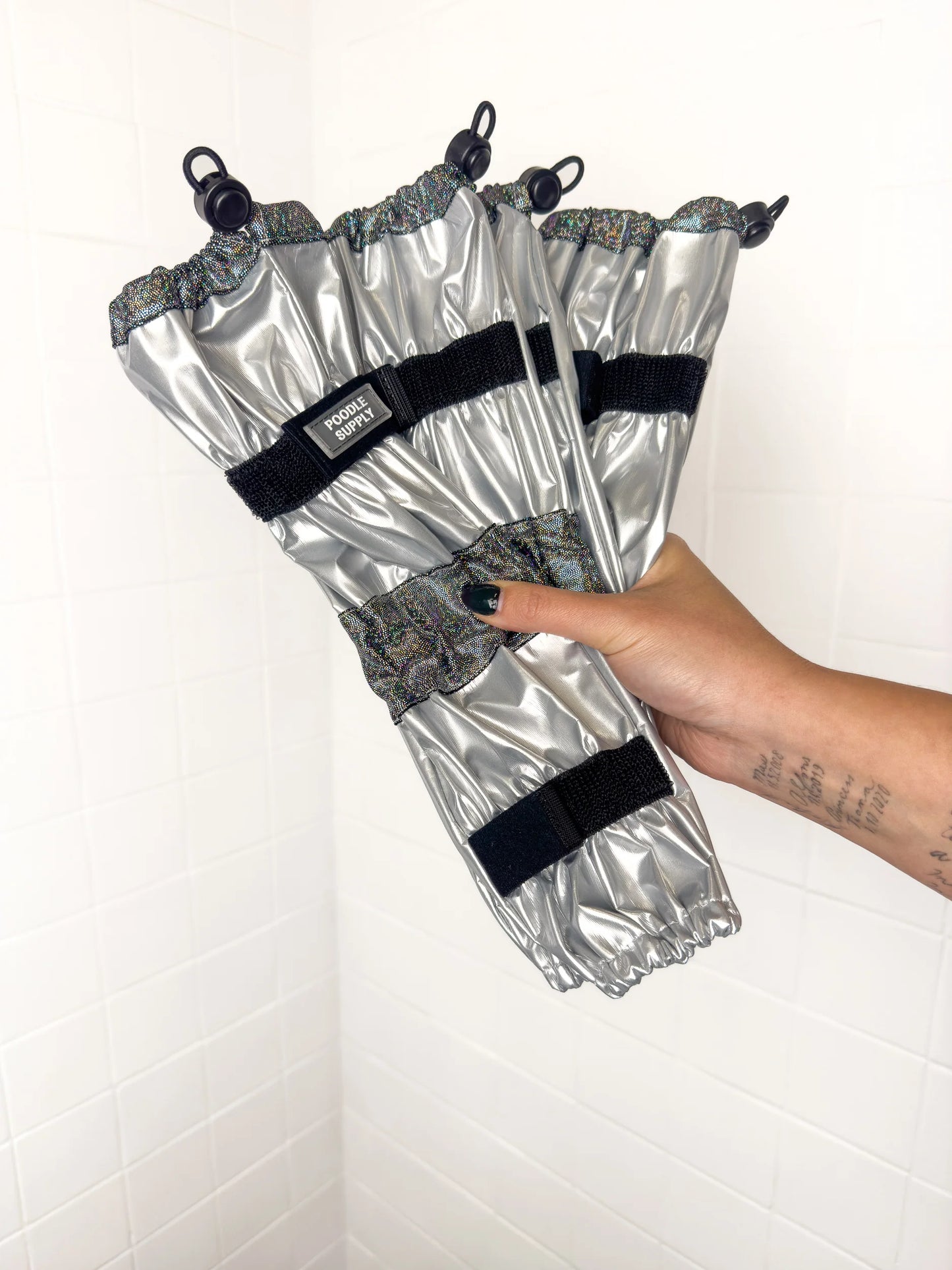 Poodle Supply Set 4 Leg Protectors Cow CUSTOM COLOR