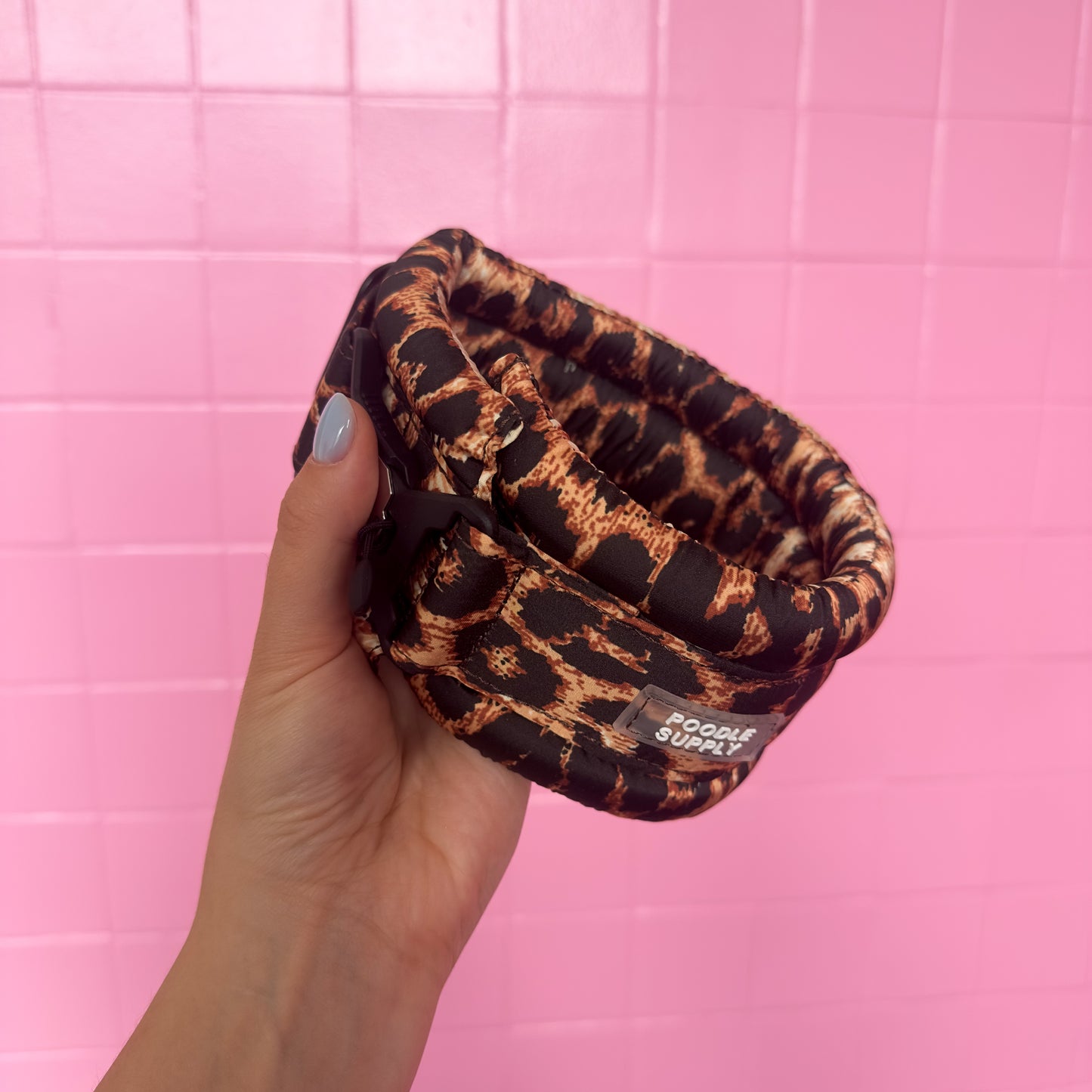 Fluffy Magnetic Leopard Supply Standard Full Satin