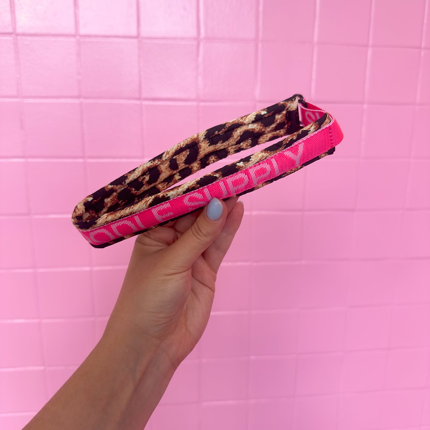 Poodle Mania Fluffy Martingale Satin Collar Leopard Supply