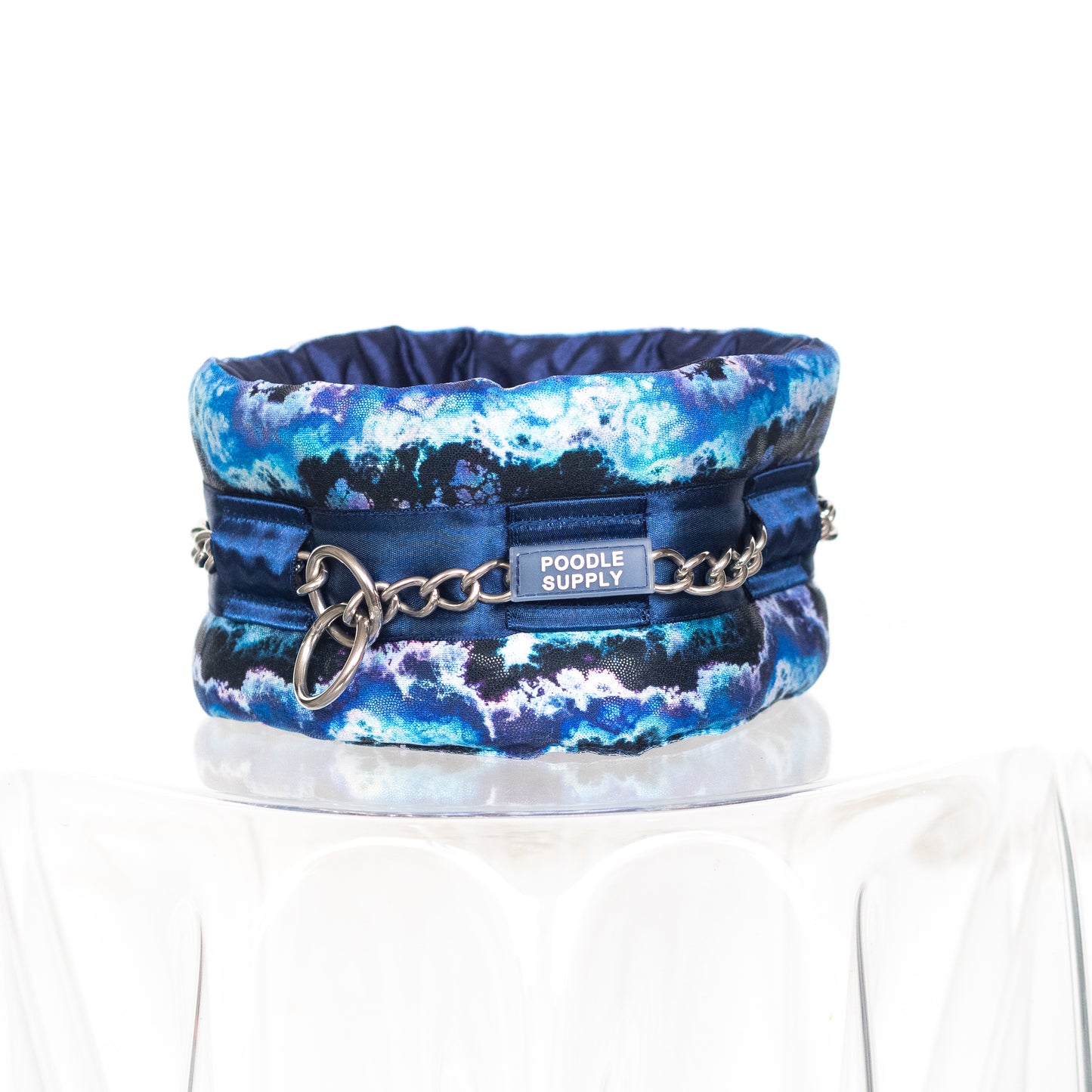 Fluffy Chain Collar Coral Reef Midnight