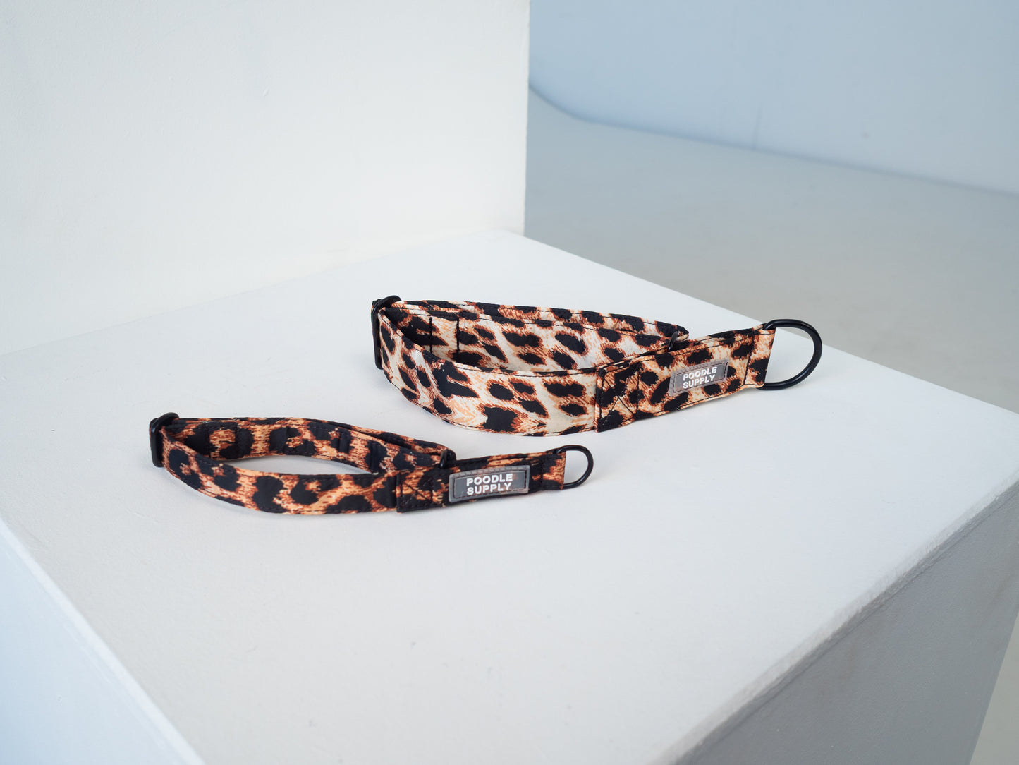 Martingale Collar Leopard Supply - 4cm