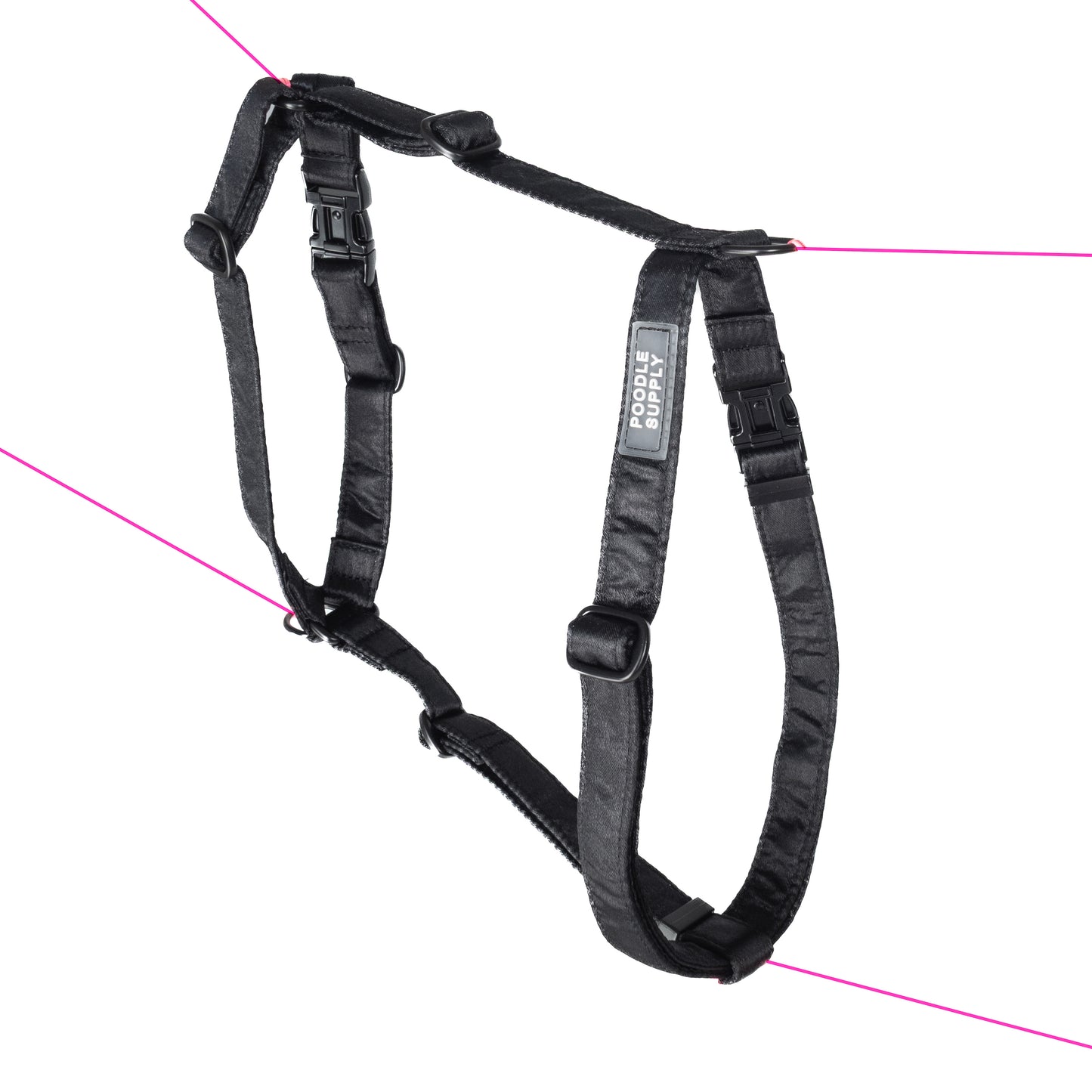 Everyday Satin Harness - Blackberry