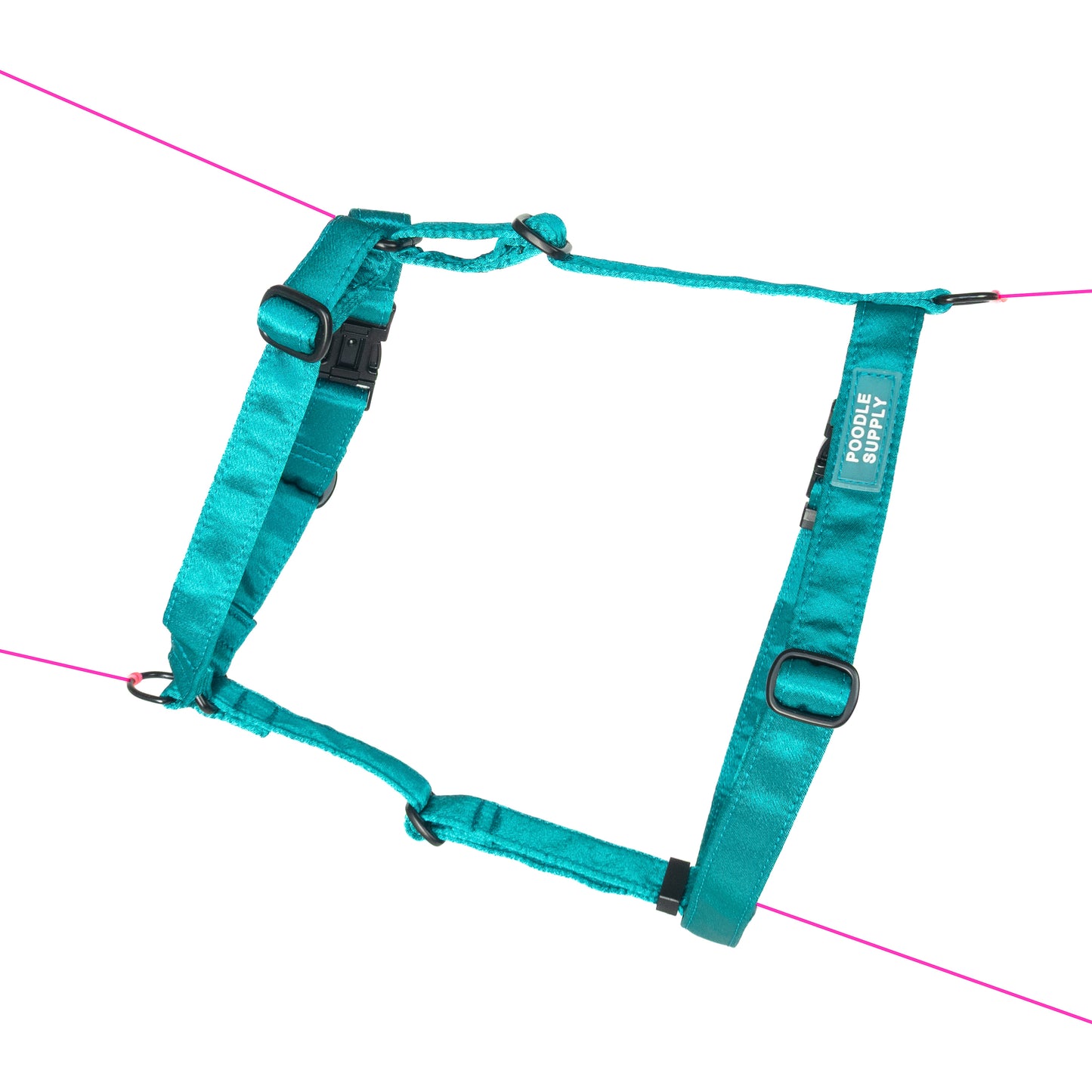 Everyday Satin Harness - Ocean Drop