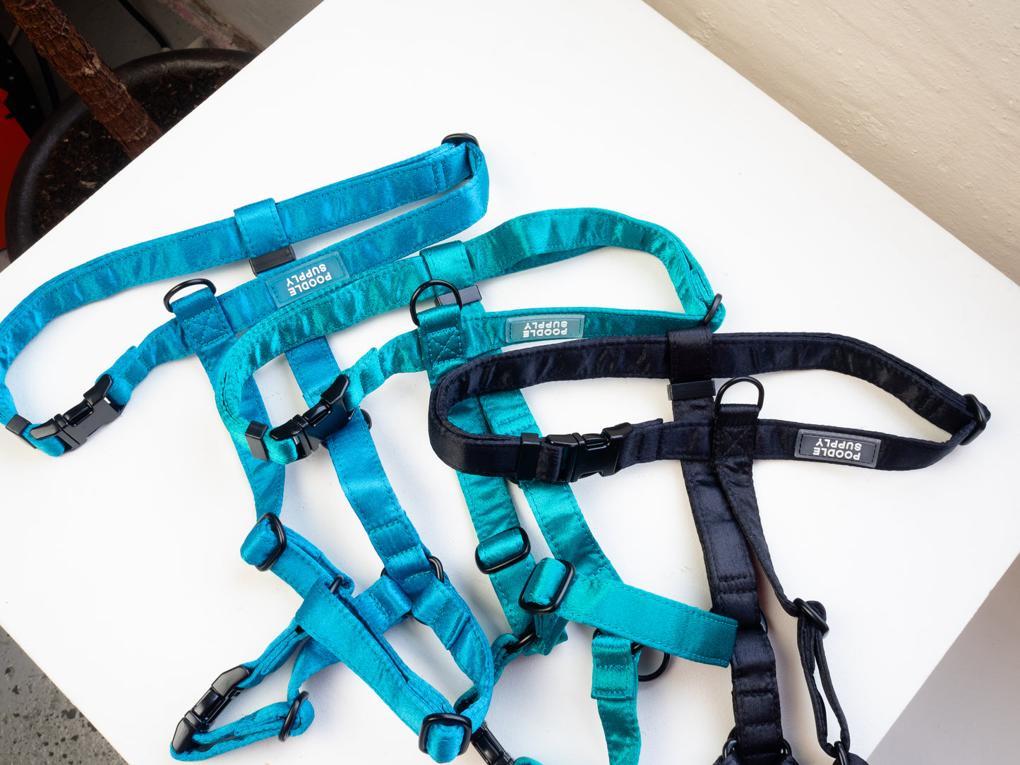 Everyday Satin Harness - Ocean Drop