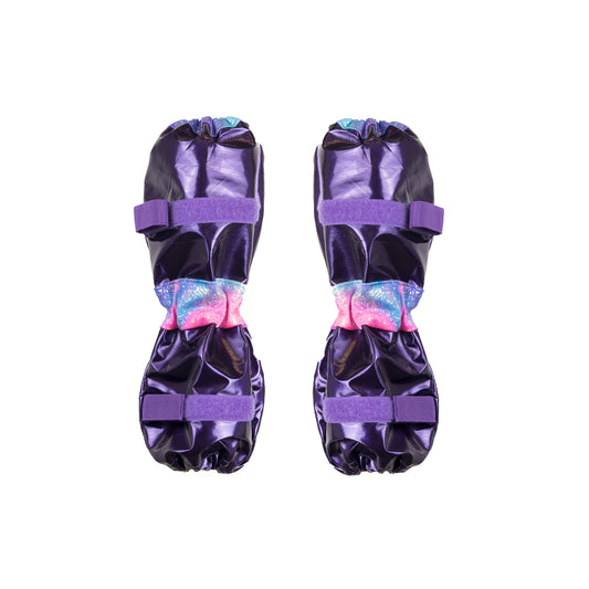 Poodle Supply Set 4 Leg Protectors Purple / Glossy Rainbow